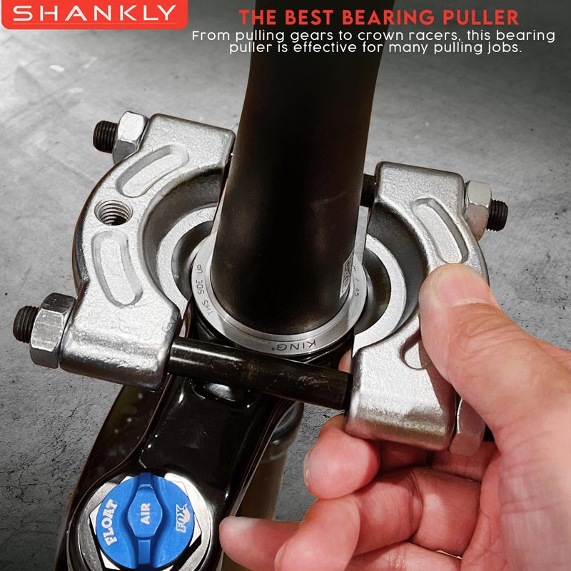 Shankly Bearing Separator or Gear Puller, Universal Bearing Puller Tool or Pullers for Mechanics Heavy-Duty Pilot Bearing Removal Tool Medium Bearing Puller Splitter (30-50mm) - Image 3